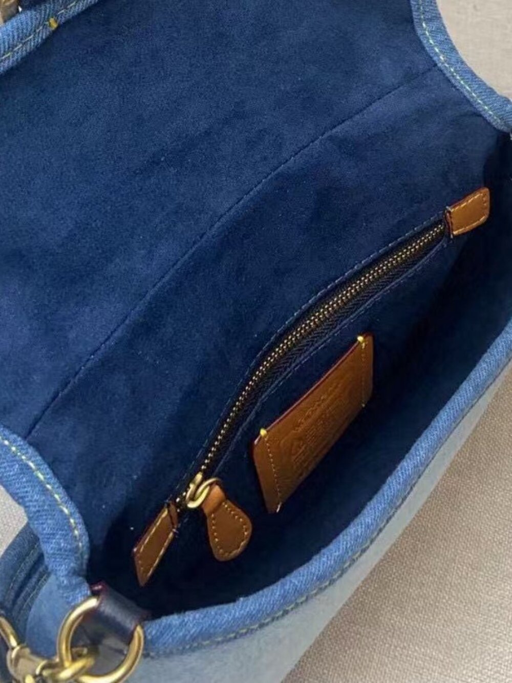 Coach Denim Soho Bag - Picture 5 of 6